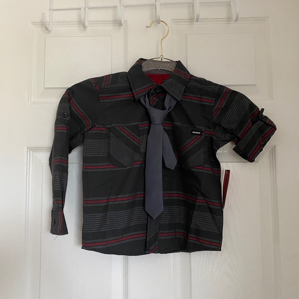 Montage Collar Shirt